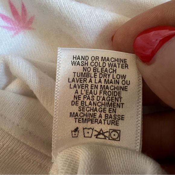 Wildfox x broad city Pastel Reefer Sommers Sweatshirt size Medium - Picture 9 of 11